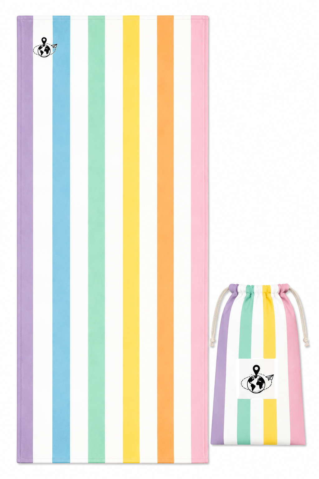 Memories & Miles Quick-Dry Travel Towel
